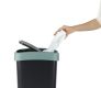 Odpadkový koš Twist, 50 L, zelená