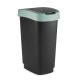 Odpadkový koš Twist, 50 L, zelená
