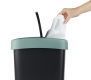Odpadkový koš Twist, 50 L, zelená